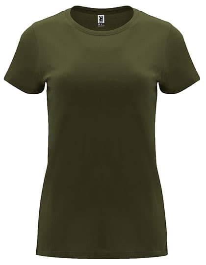 Women´s Capri T-Shirt — Army Green 15