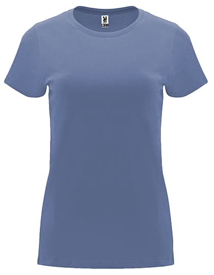 Women´s Capri T-Shirt — Denim Blue 86