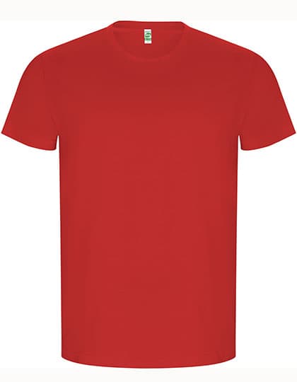 Men´s Golden Organic T-Shirt — Red 60