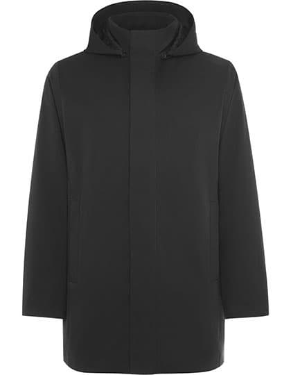 Dome 3/4 Quilted Parka Jacket — Black 02