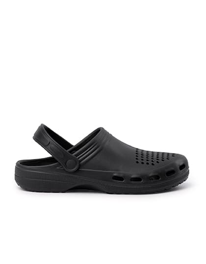 Dan Sanitary Flat Shoe — Black 02