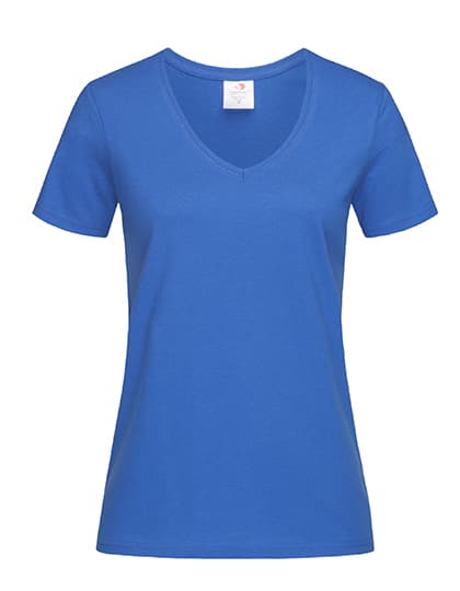 Classic-T V-Neck Women — Bright Royal