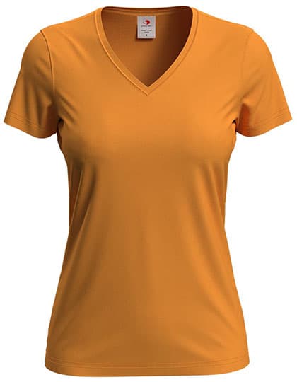 Classic-T V-Neck Women — Orange
