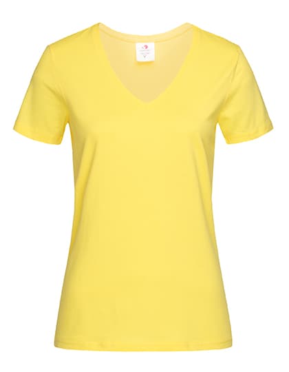 Classic-T V-Neck Women — Yellow