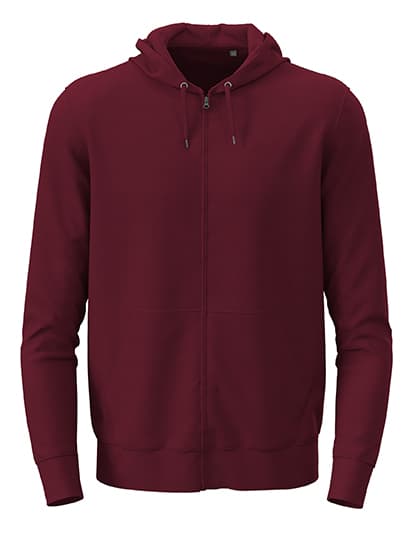Classic Zip Hoodie — Bordeaux