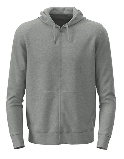 Classic Zip Hoodie — Grey Heather