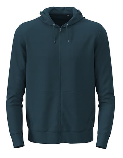 Classic Zip Hoodie — Navy Blue