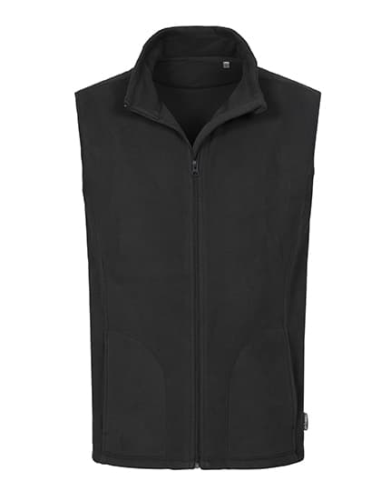 Classic Fleece Vest — Black Opal