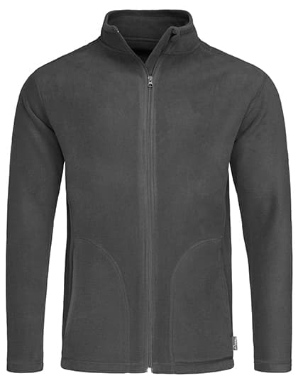 Classic Fleece Jacket — Grey Steel (Solid)