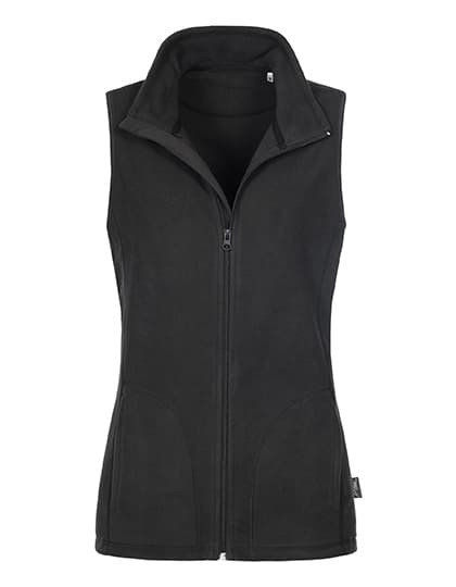 Classic Fleece Vest Women — Black Opal