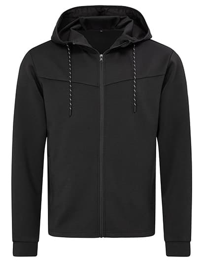Recycled Scuba Jacket — Black Opal