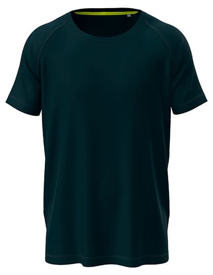 Mesh Raglan — Blue Midnight