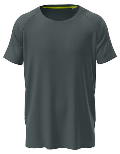 Mesh Raglan — Slate Grey (Solid)