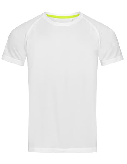 Mesh Raglan — White
