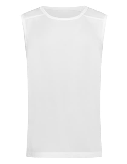 Mesh Sleeveless — White
