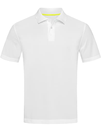 Mesh Polo — White