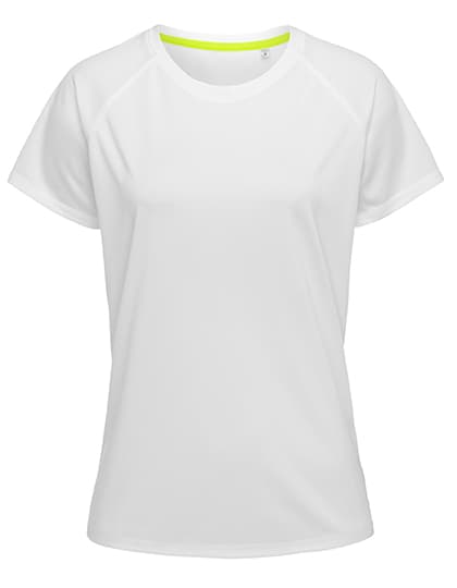 Mesh Raglan Women — White