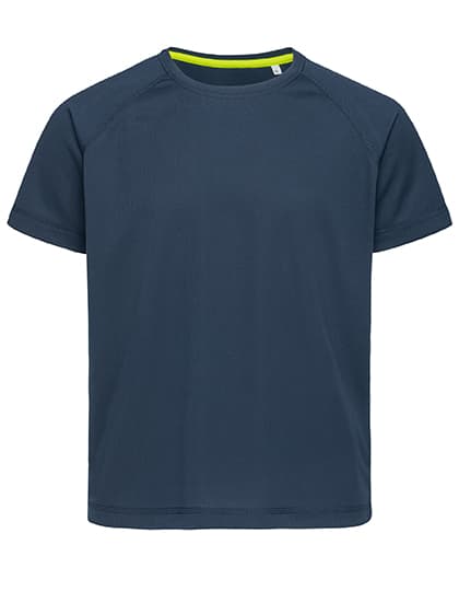 Mesh Raglan Kids — Marina Blue