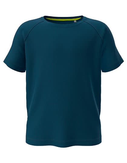 Mesh Raglan Kids — Navy Blue