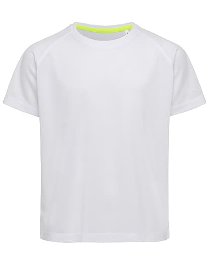Mesh Raglan Kids — White