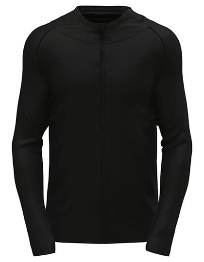 Seamless Sports Jacket — Black Opal