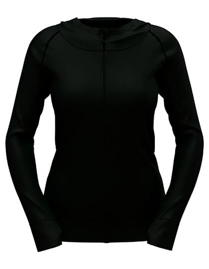 Seamless Sports Jacket Women — Black Opal