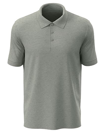 Lux Polo Men — Grey Heather