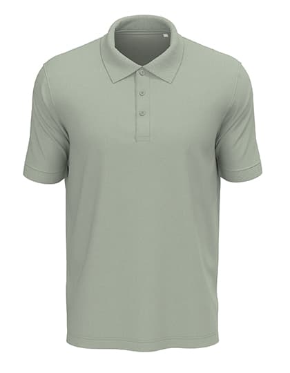 Lux Polo Men — Soft Grey