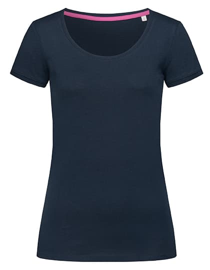 Megan Crew Neck Women — Marina Blue