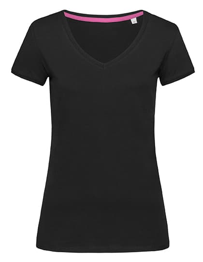 Megan V-Neck Women — Black Opal