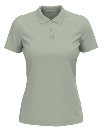 Lux Polo Women — Soft Grey