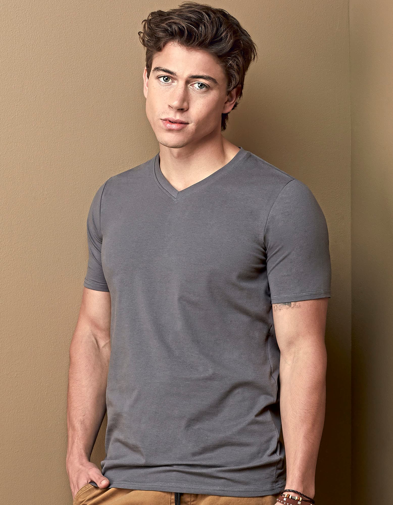 Stretch-T V-Neck