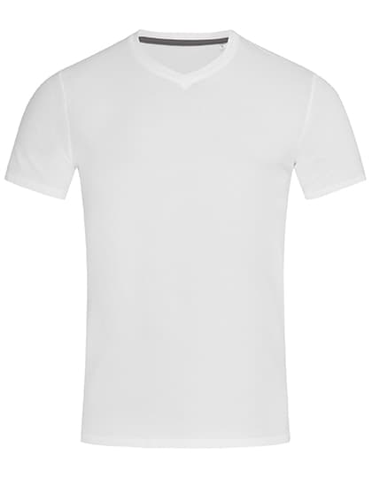 Stretch-T V-Neck — White