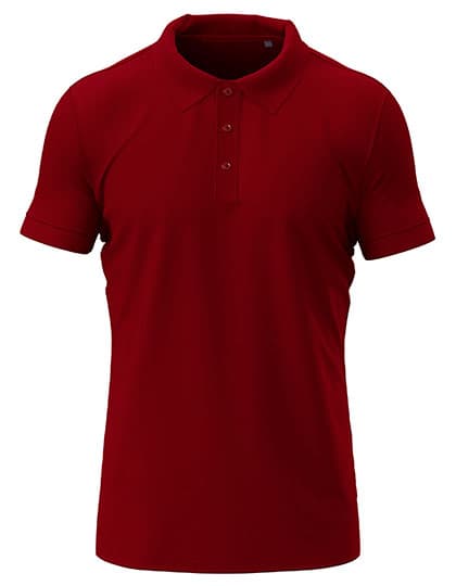 Stretch Polo — Bordeaux