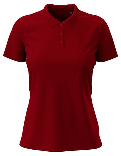 Stretch Polo — Bordeaux