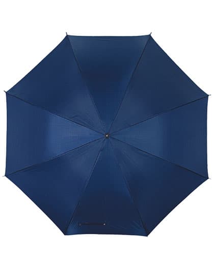 Automatik Stockschirm mit Kunststoffgriff — Navy Blue