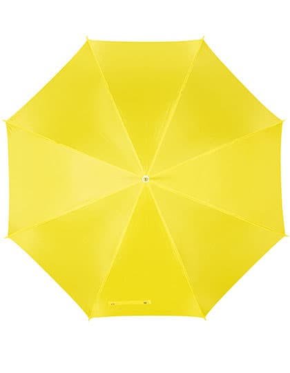 Automatik Stockschirm mit Kunststoffgriff — Yellow
