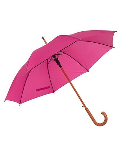 Automatischer Holzstockschirm Tango — Dark Pink