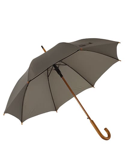 Automatischer Holzstockschirm Tango — Grey
