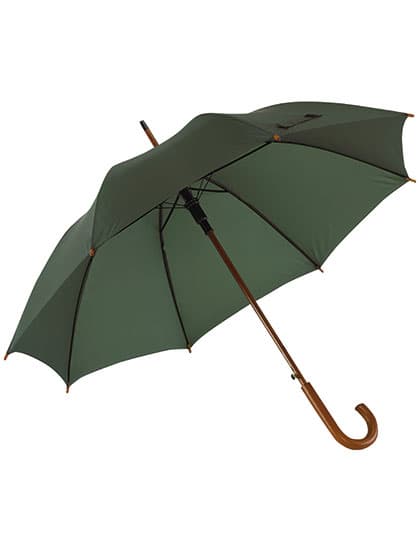 Automatischer Holzstockschirm Boogie — Dark Green