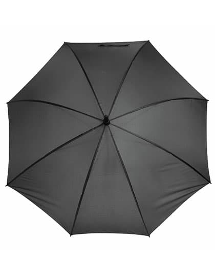 Fiberglas Sturmschirm mit Softgriff — Black