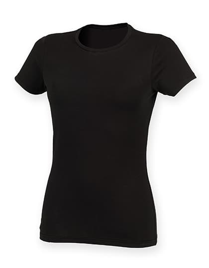 Women´s Feel Good Stretch T — Black