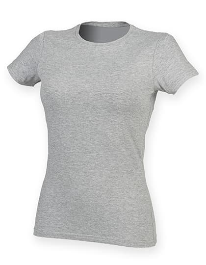 Women´s Feel Good Stretch T — Heather Grey