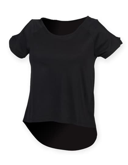Women´s Drop Tail T — Black