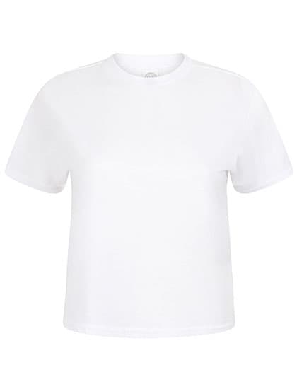 Women´s Cropped Boxy T — White