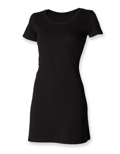 Women´s T-Shirt Dress — Black