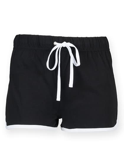 Women´s Retro Shorts — Black