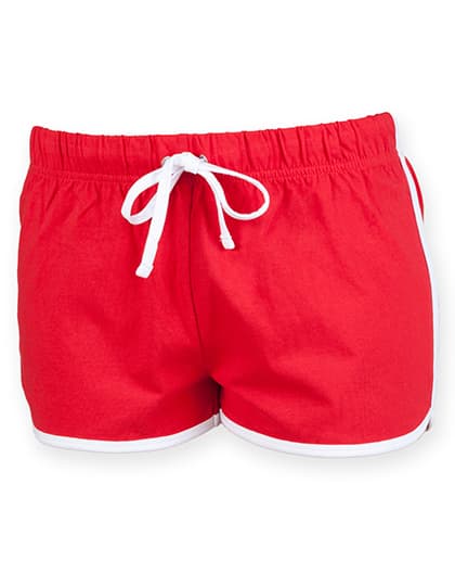 Women´s Retro Shorts — Red