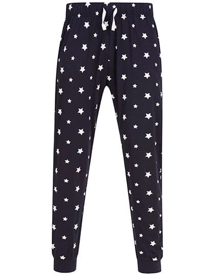 Unisex Cuffed Lounge Pants — Navy