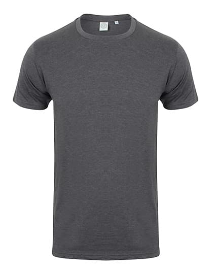 Men´s Feel Good Stretch T — Heather Charcoal